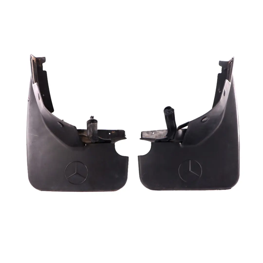 Fender Mud Flap Splash Guard Trim Panel Set to Mercedes ML W164 Rear with Part number A1648990540 Mercedes ML W164 Rear Fender Mud Flap Splash Guard Trim Panel Set - SKU A1648990540 - Part number A1648990540