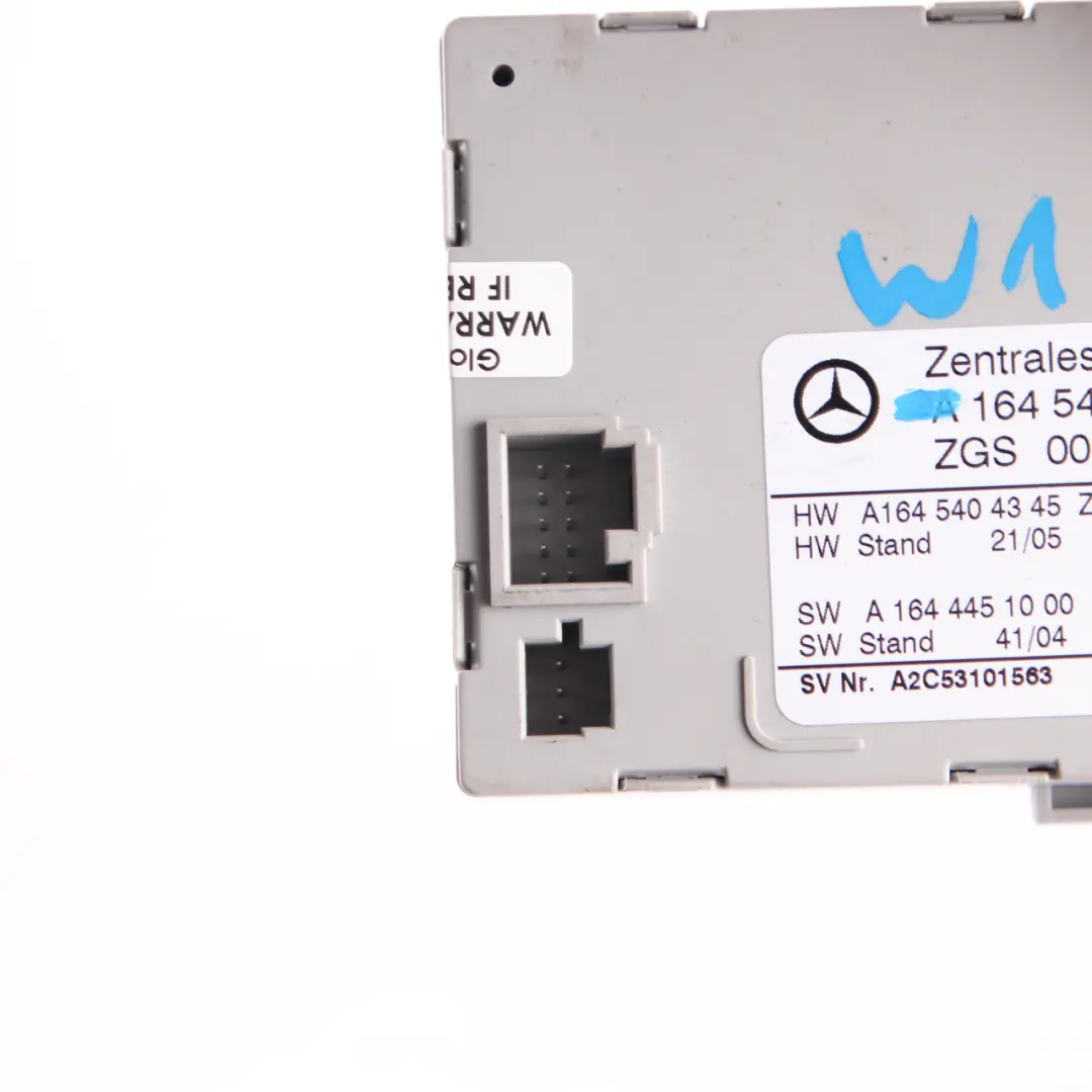Mercedes ML W164 Gateway Control Unit Gateway Module ECU A1645406745 - SKU A1649002901 - Part number A1649002901