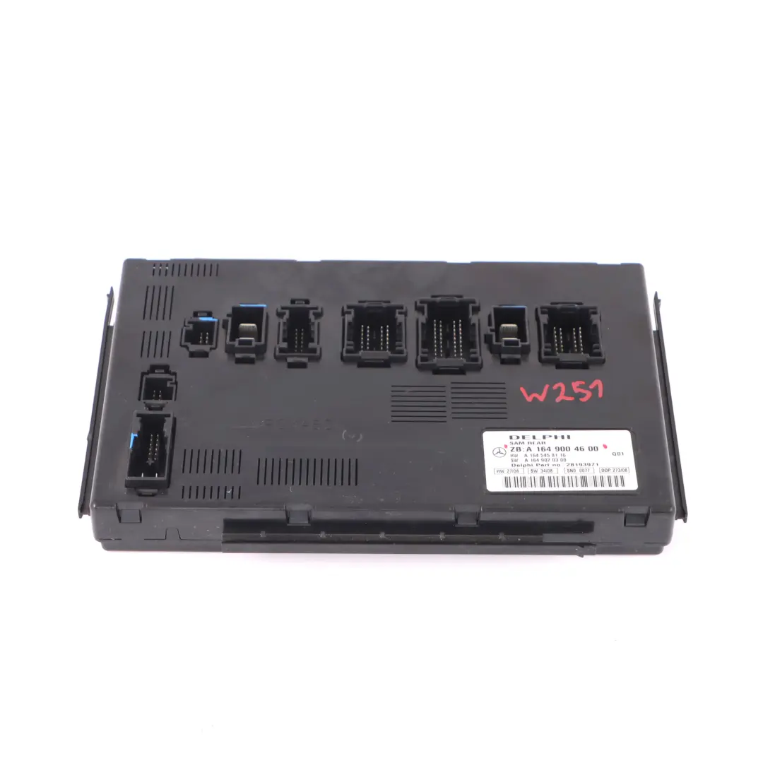 SAM Module Control Unit ECU Mercedes ML W164 W251 - SKU A1649004600 - Part number A1649004600