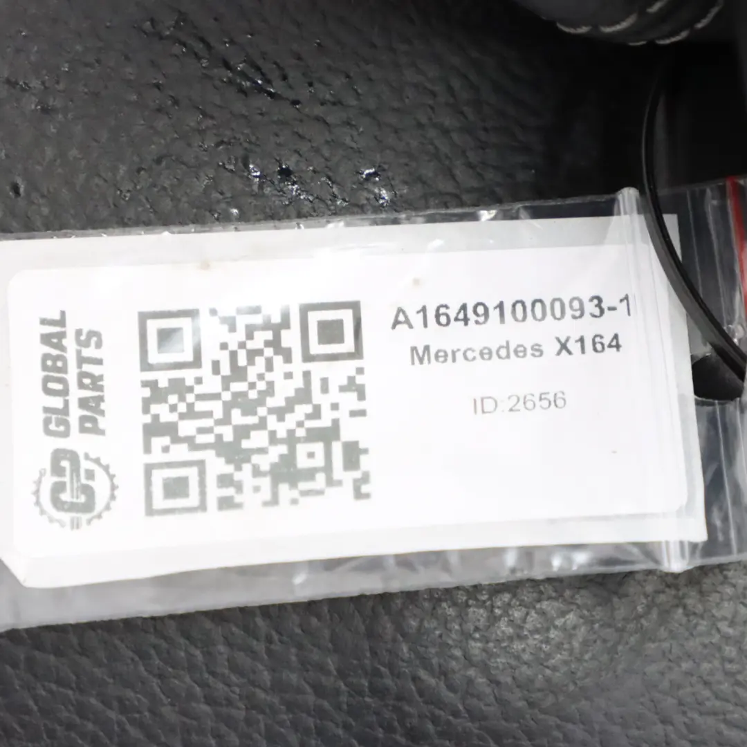 Mercedes GL X164 Asiento Delantero Derecho Calefacción Memoria Cuero Negro - SKU A1649100093-1 - Número de pieza A1649100093