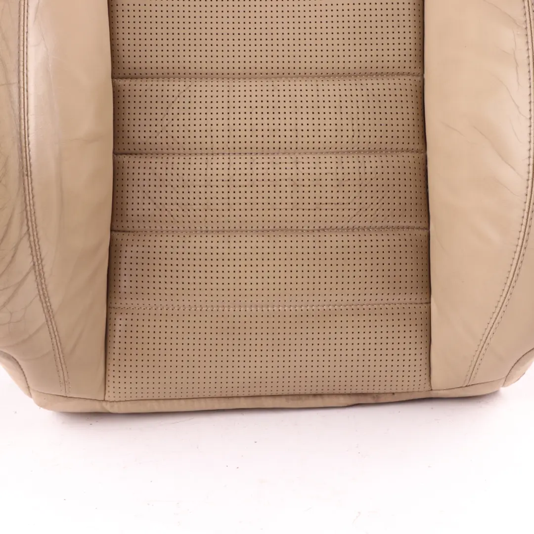 Mercedes W164 Front Seat Cover AMG Heated Climatised Backrest Brown Right O/S - SKU A1649103393 - Part number A1649103393
