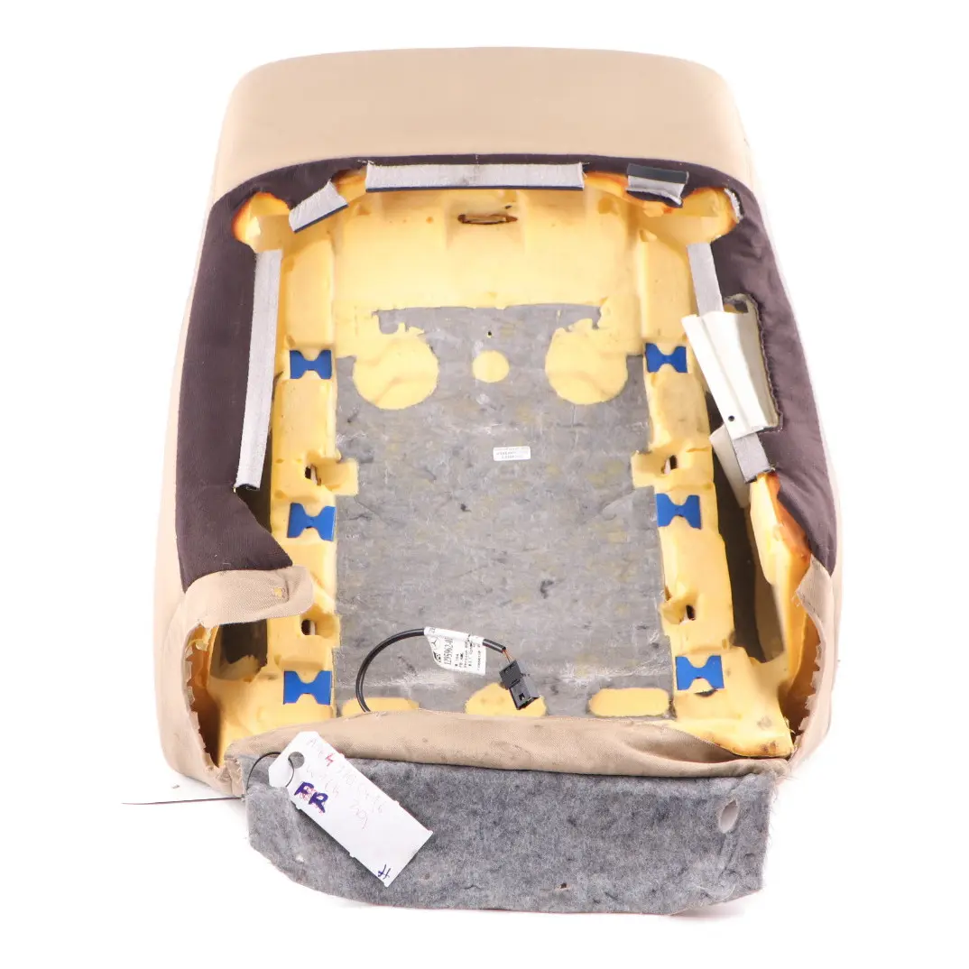 Mercedes W164 Front Seat Cover AMG Heated Climatised Backrest Brown Right O/S - SKU A1649103393 - Part number A1649103393