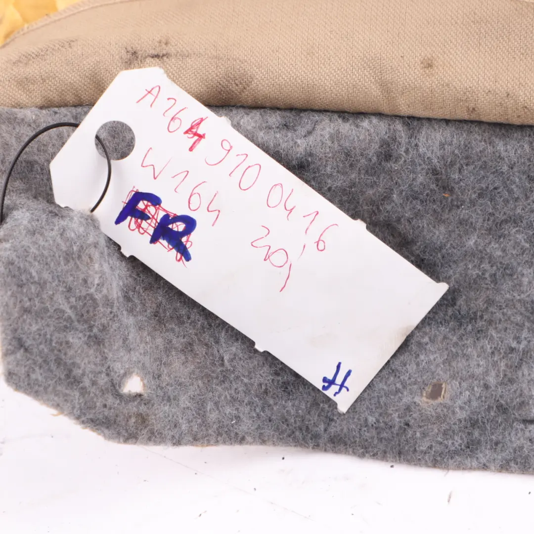 Front Seat Cover AMG Heated Climatised Backrest Brown Right O/S to Mercedes W164 with Part number A1649103393 Mercedes W164 Front Seat Cover AMG Heated Climatised Backrest Brown Right O/S - SKU A1649103393 - Part number A1649103393