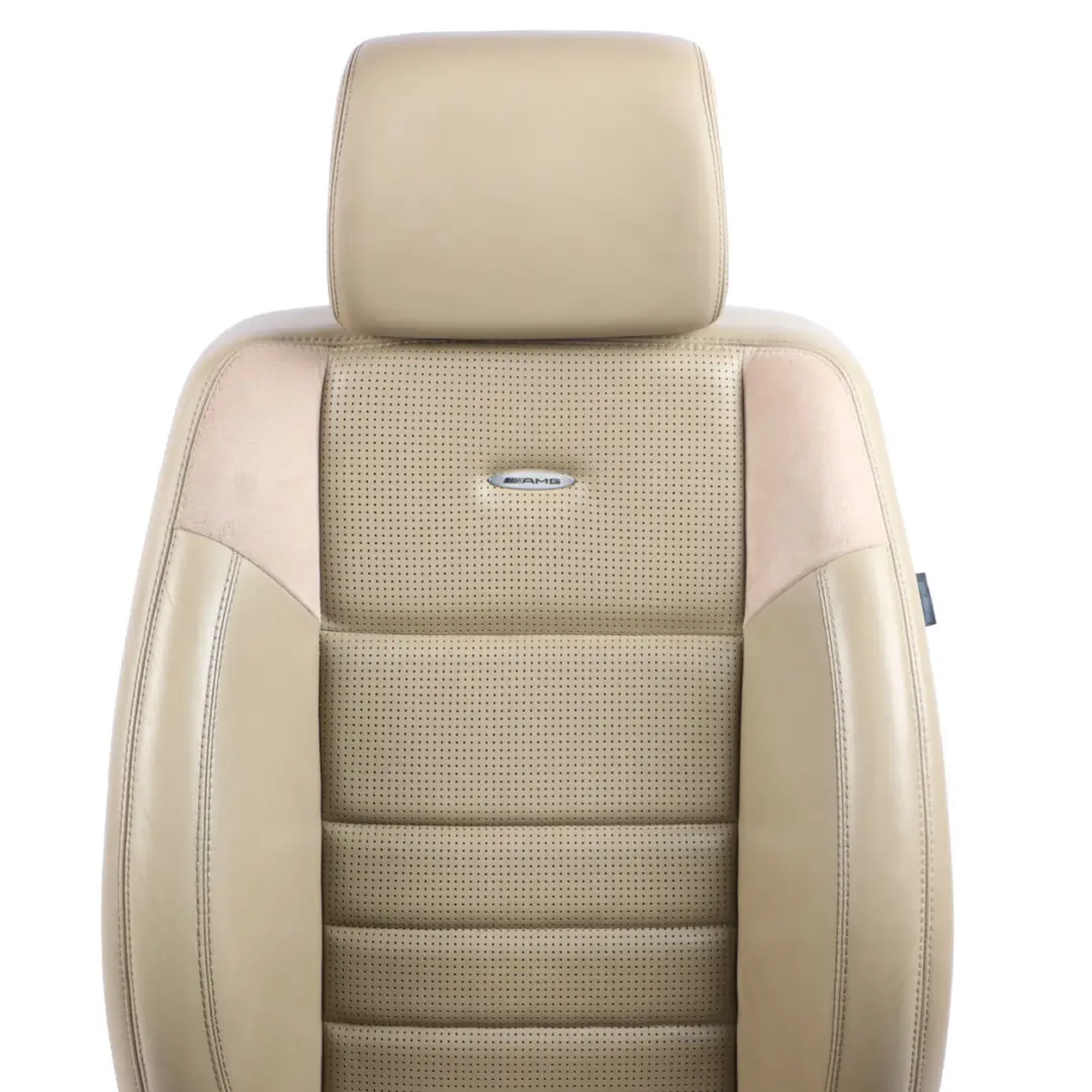 Front Seat Left N/S Ventilated Heated Leather Beige Screen to Mercedes ML W164 AMG with Part number A1649107947 Mercedes ML W164 AMG Front Seat Left N/S Ventilated Heated Leather Beige Screen - SKU A1649107947-1 - Part number A1649107947