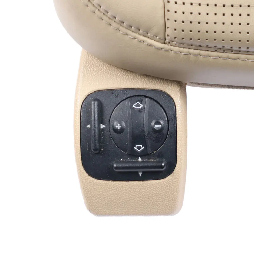 Front Seat Left N/S Ventilated Heated Leather Beige Screen to Mercedes ML W164 AMG with Part number A1649107947 Mercedes ML W164 AMG Front Seat Left N/S Ventilated Heated Leather Beige Screen - SKU A1649107947-1 - Part number A1649107947