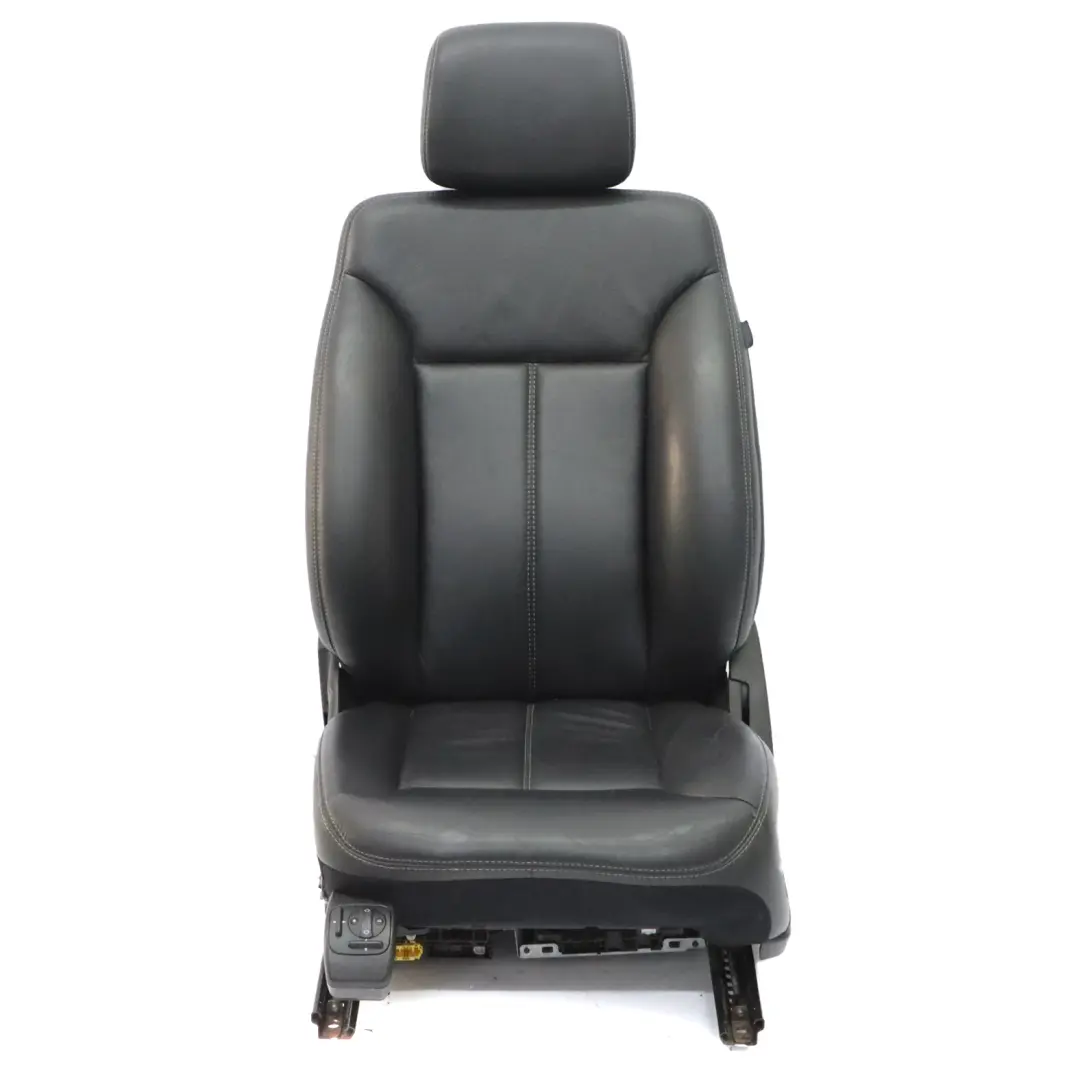 Front Seat Left N/S Heated Memory Leather Black Electric to Mercedes GL X164 with Part number A1649109747 Mercedes GL X164 Front Seat Left N/S Heated Memory Leather Black Electric - SKU A1649109747-1 - Part number A1649109747