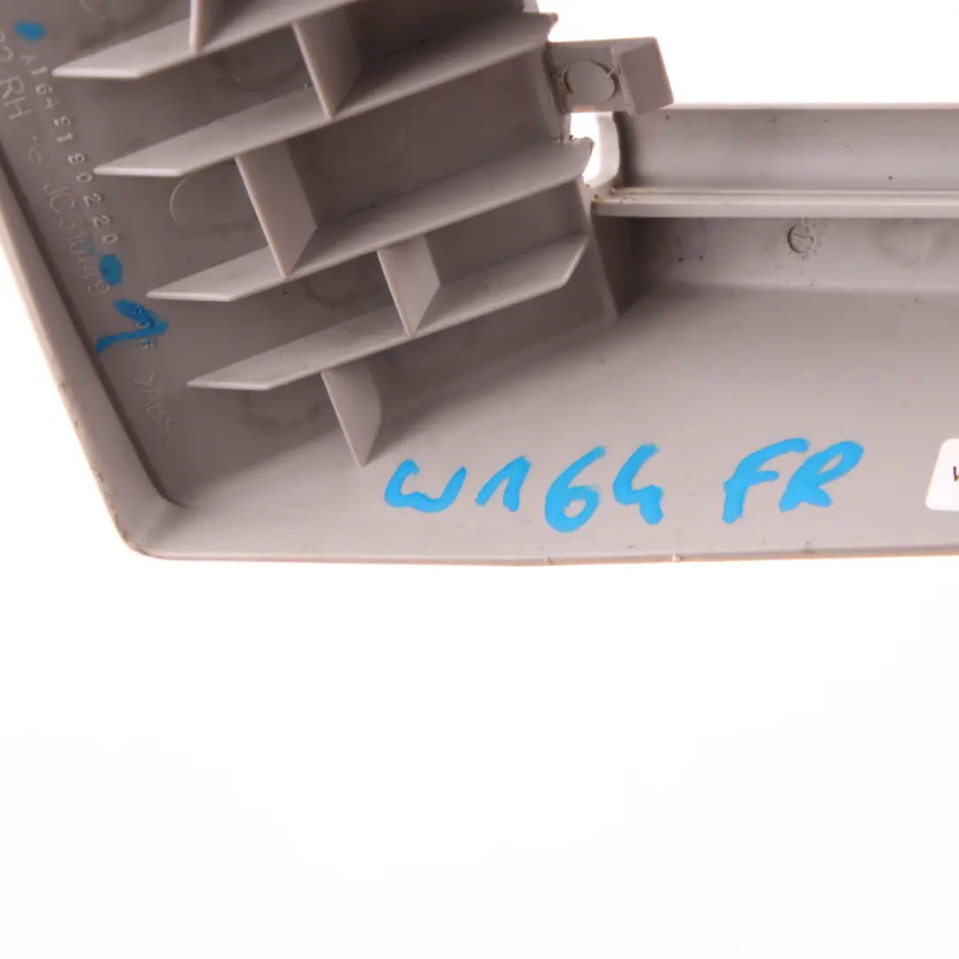 Front Right Seat Rear Right Part Trim Panel Cover to Mercedes ML W164 with Part number A1649190220 Mercedes ML W164 Front Right Seat Rear Right Part Trim Panel Cover - SKU A1649190220-1 - Part number A1649190220