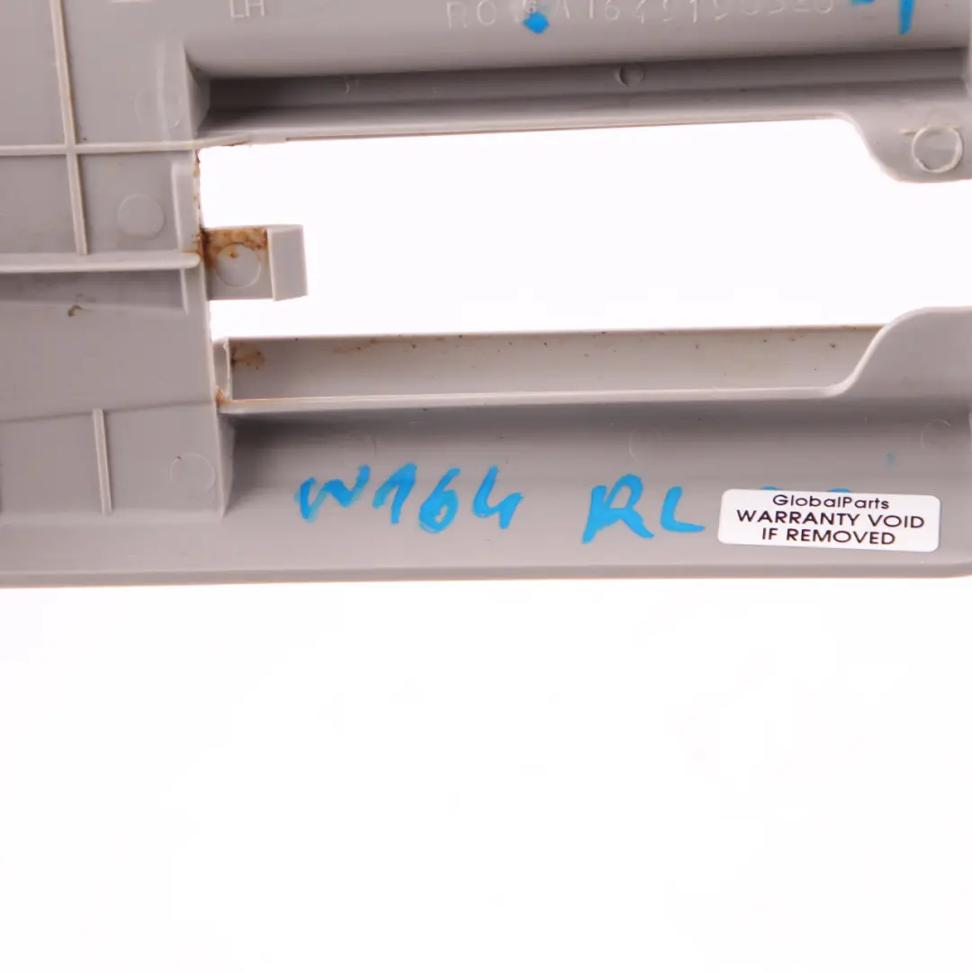 Front Right Seat Rear Left Part Trim Cover Panel to Mercedes ML W164 with Part number A1649190320 Mercedes ML W164 Front Right Seat Rear Left Part Trim Cover Panel - SKU A1649190320-1 - Part number A1649190320