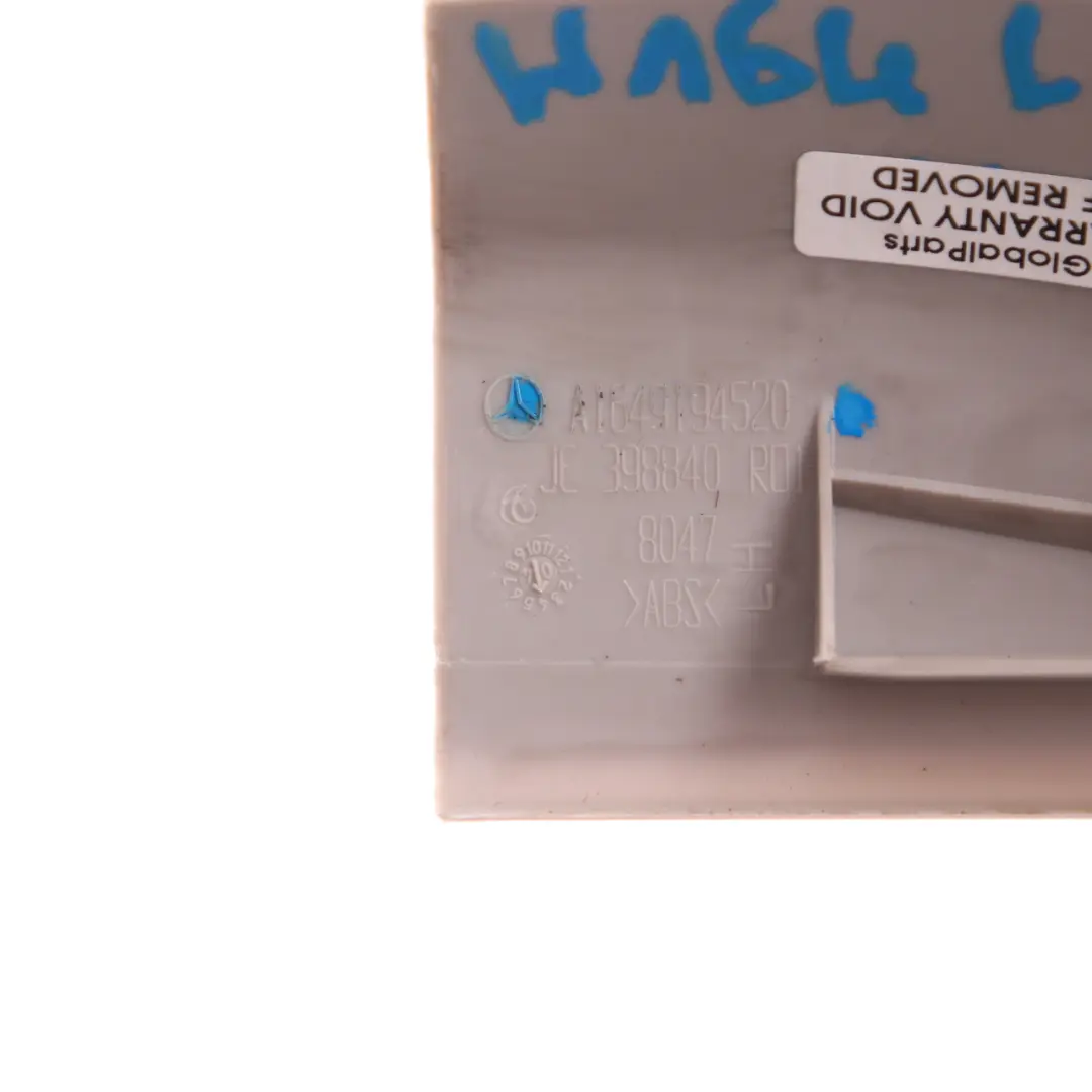 Trim Track Front Left N/S Rail Cover Grey to Mercedes ML W164 Seat with Part number A1649194520 Mercedes ML W164 Seat Trim Track Front Left N/S Rail Cover Grey - SKU A1649194520 - Part number A1649194520