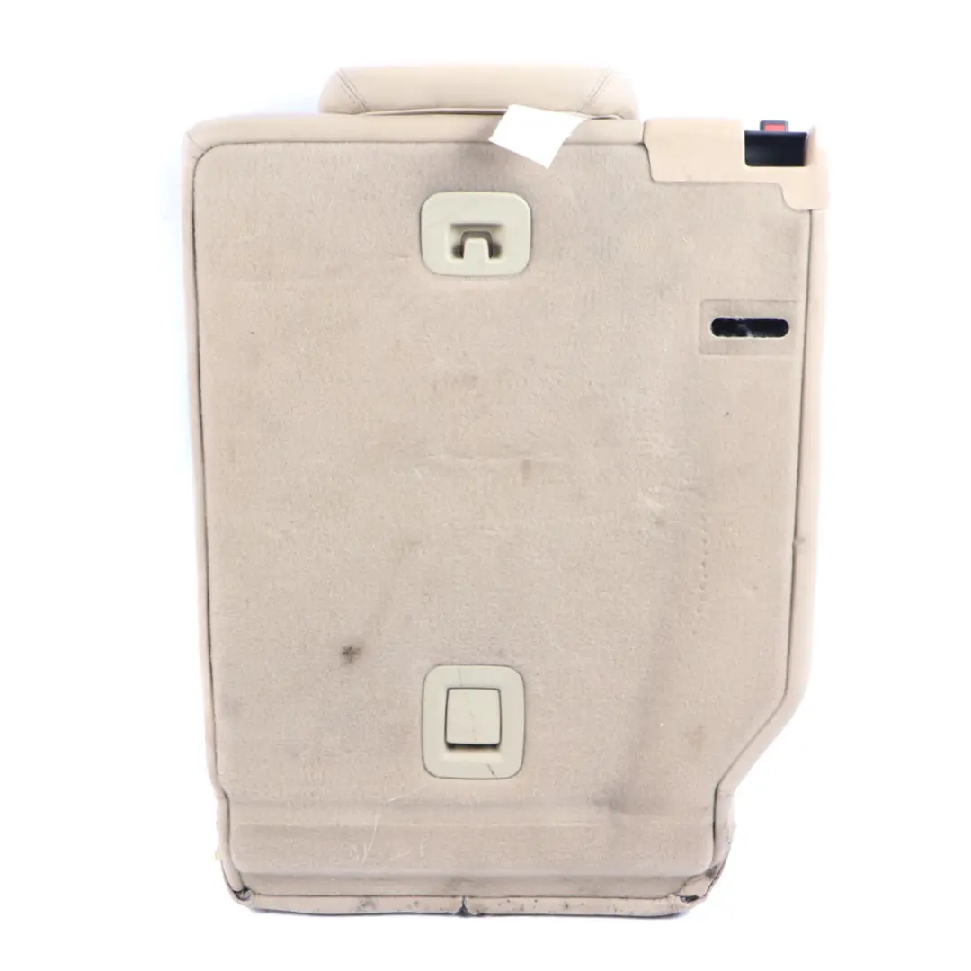 Backrest Rear Right O/S Covering Beige Exclusive Leather to Mercedes ML W164 Seat with Part number A1649200633 Mercedes ML W164 Seat Backrest Rear Right O/S Covering Beige Exclusive Leather - SKU A1649200633 - Part number A1649200633
