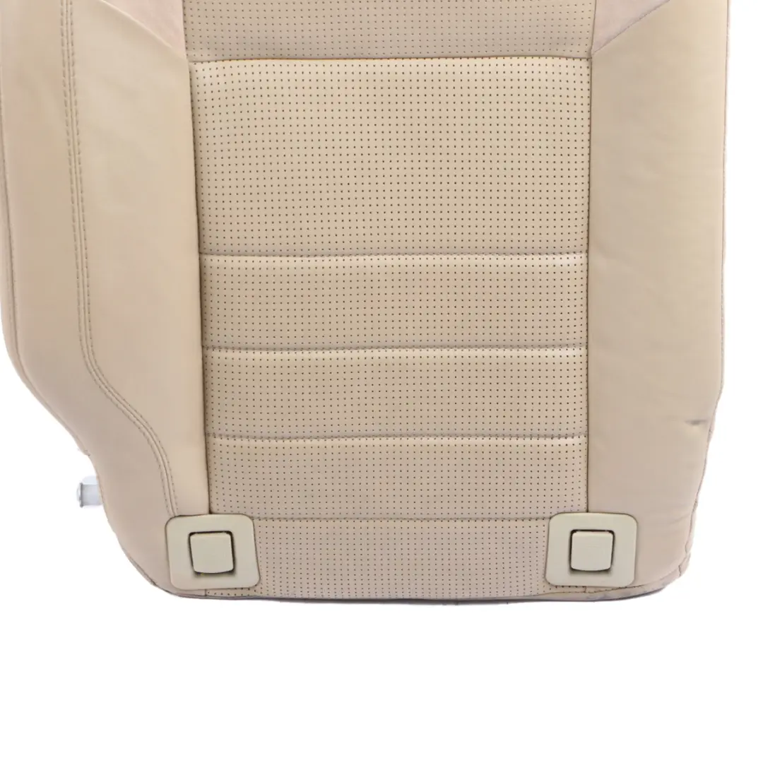 Backrest Rear Right O/S Covering Beige Exclusive Leather to Mercedes ML W164 Seat with Part number A1649200633 Mercedes ML W164 Seat Backrest Rear Right O/S Covering Beige Exclusive Leather - SKU A1649200633 - Part number A1649200633