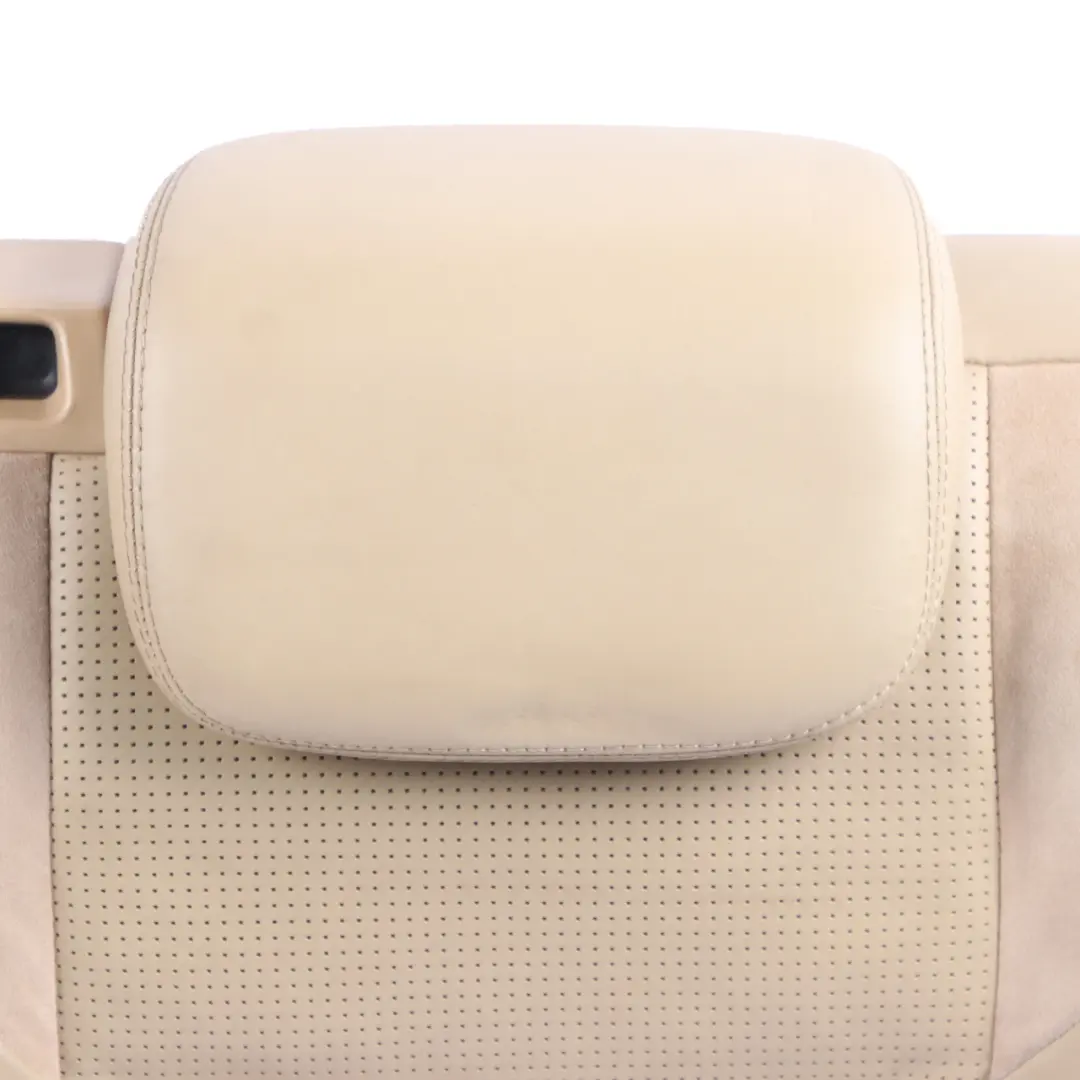 Mercedes ML W164 Seat Backrest Rear Right O/S Covering Beige Exclusive Leather - SKU A1649200633 - Part number A1649200633