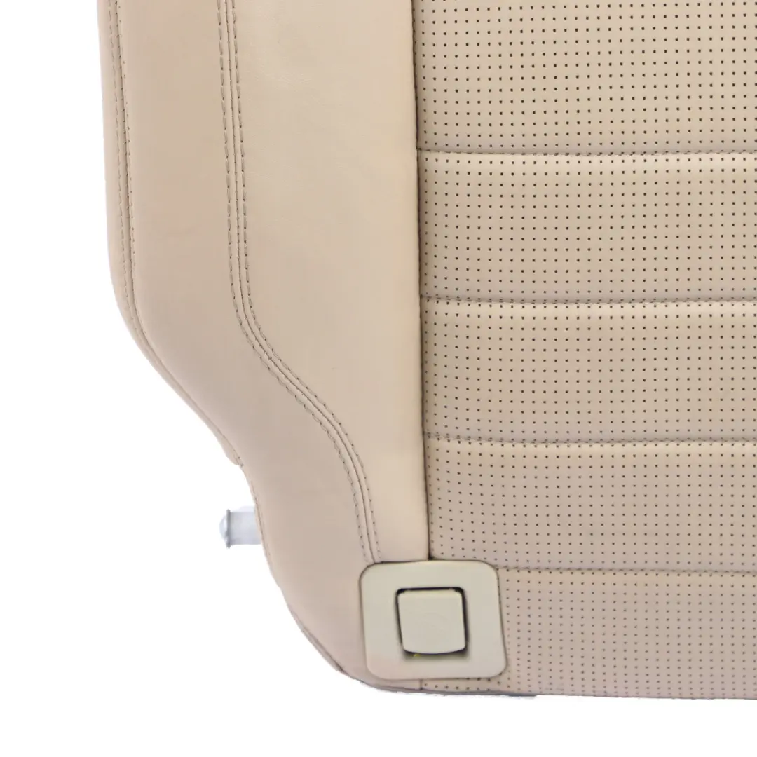 Mercedes ML W164 Seat Backrest Rear Right O/S Covering Beige Exclusive Leather - SKU A1649200633 - Part number A1649200633