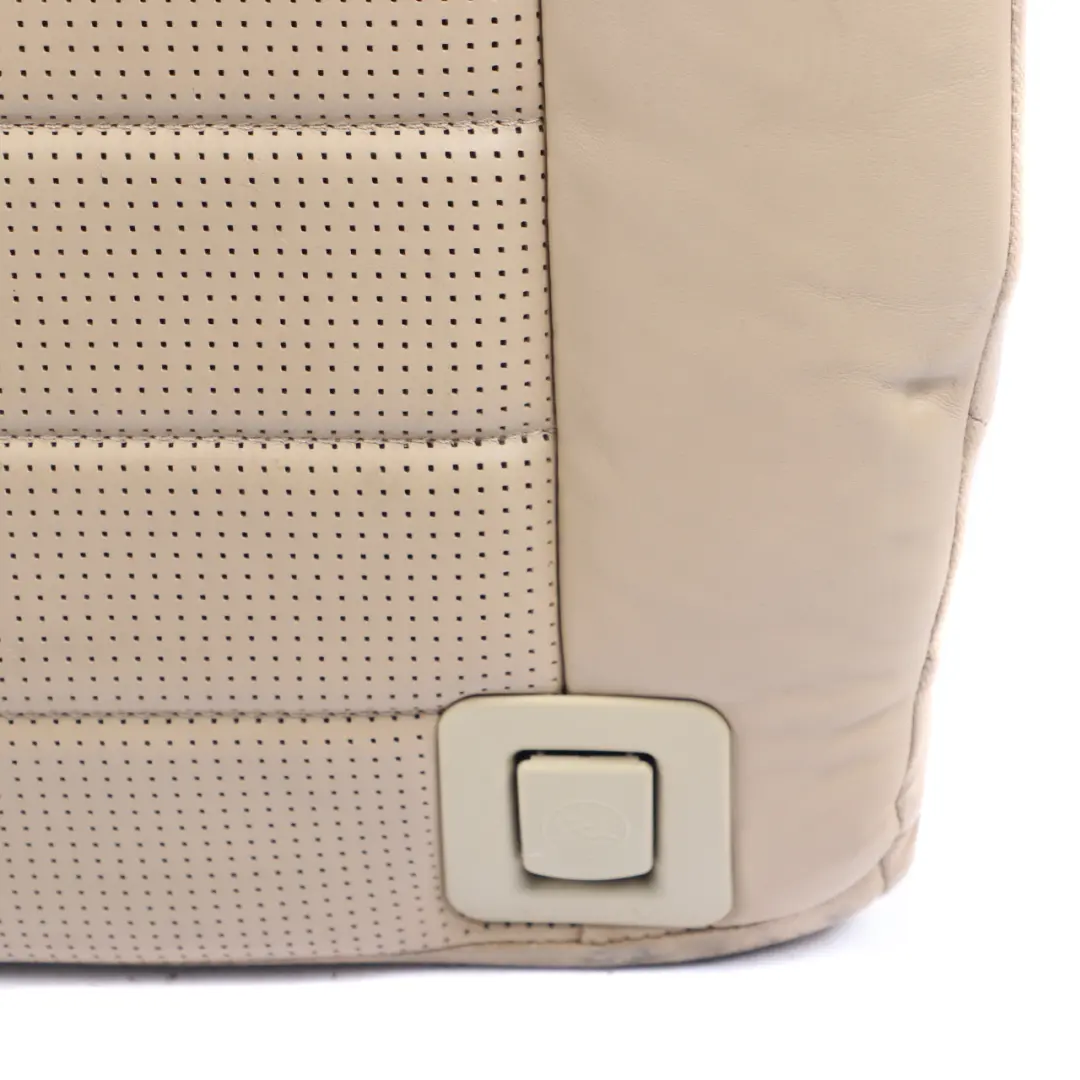 Backrest Rear Right O/S Covering Beige Exclusive Leather to Mercedes ML W164 Seat with Part number A1649200633 Mercedes ML W164 Seat Backrest Rear Right O/S Covering Beige Exclusive Leather - SKU A1649200633 - Part number A1649200633