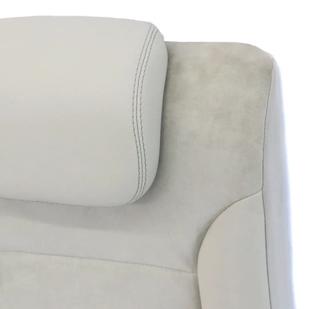 Mercedes ML W164 Seat Backrest Rear Right O/S Covering Microfibre Fabric Grey - SKU A1649202837 - Part number A1649202837