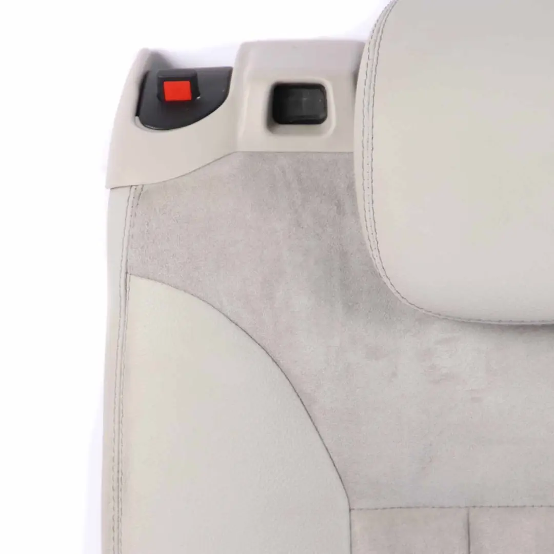 Backrest Rear Right O/S Covering Microfibre Fabric Grey to Mercedes ML W164 Seat with Part number A1649204247 Mercedes ML W164 Seat Backrest Rear Right O/S Covering Microfibre Fabric Grey - SKU A1649204247 - Part number A1649204247