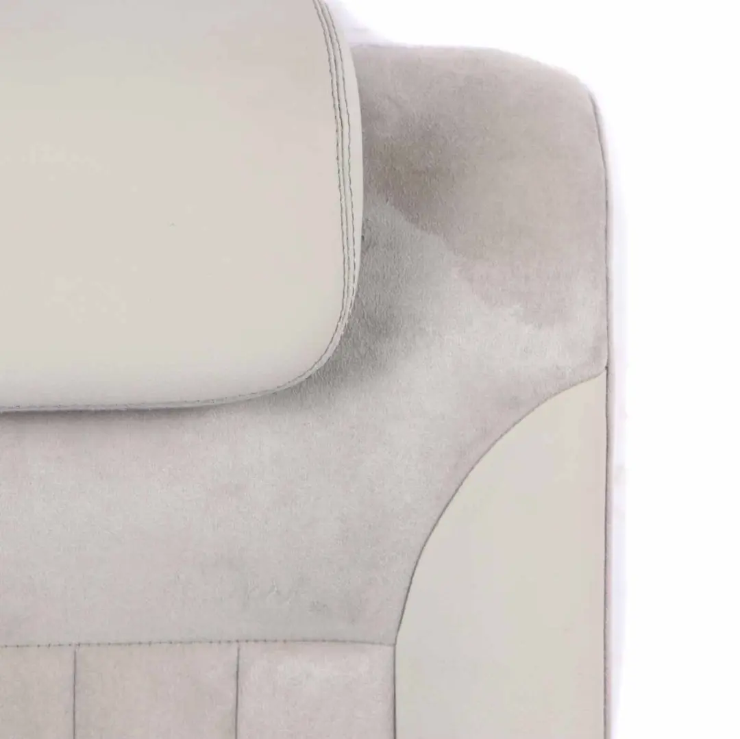 Mercedes ML W164 Seat Backrest Rear Right O/S Covering Microfibre Fabric Grey - SKU A1649204247 - Part number A1649204247