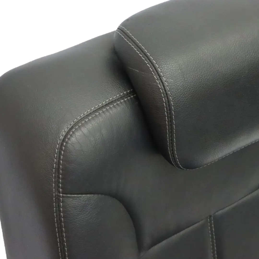 Mercedes GL X164 Seat Backrest Rear Right O/S Back Cover Leather Black - SKU A1649209647 - Part number A1649209647