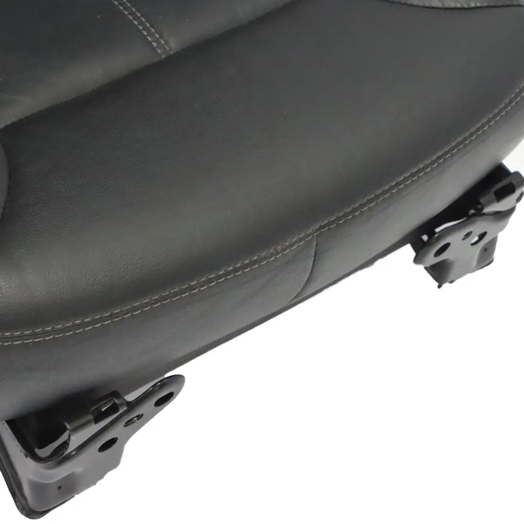 Mercedes GL X164 Dossier de siège arrière droit Couverture arrière Cuir Noir - SKU A1649209647 - Numéro de pièce A1649209647