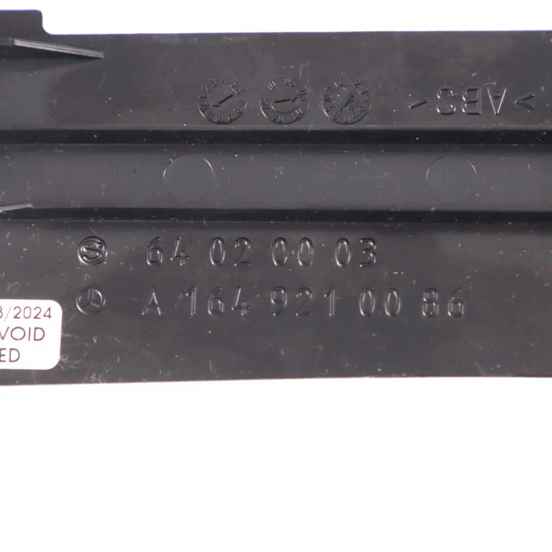 Left N/S Seat Trim Interior Part to Mercedes X164 with Part number A1649210086 Mercedes X164 Left N/S Seat Trim Interior Part - SKU A1649210086 - Part number A1649210086