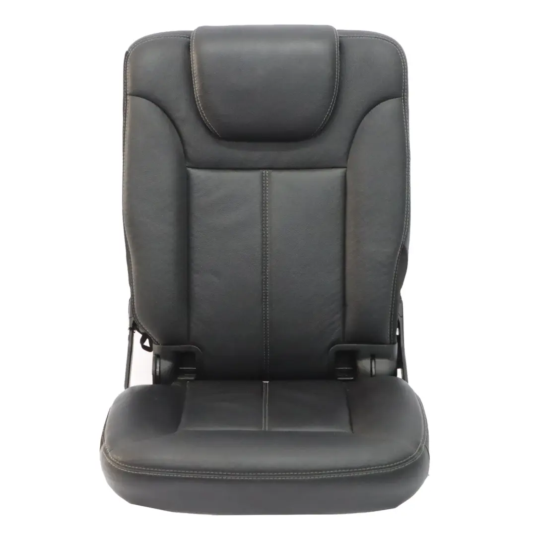 Rücksitz links 3RD Dritte Reihe Innenraum Schwarz Leder für Mercedes GL X164 mit Teilenummer A1649300387 Mercedes GL X164 Rücksitz links 3RD Dritte Reihe Innenraum Schwarz Leder - SKU A1649300387 - Teilenummer A1649300387