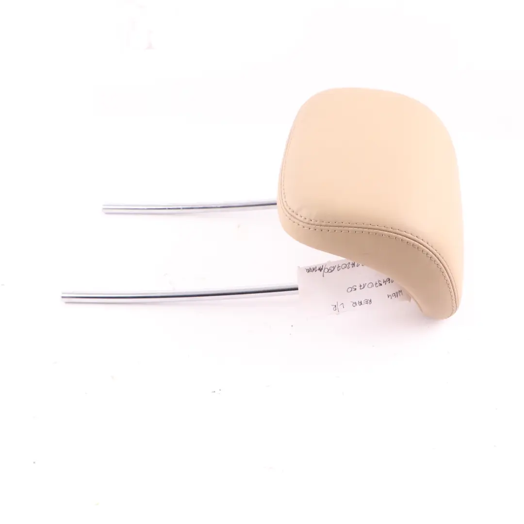 Mercedes W164 Headrest Rear Seat Left Right N/O/S Exclusive Leather Brown - SKU A1649701750 - Part number A1649701750