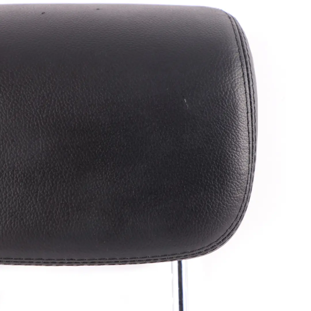 Reposacabezas Asiento Trasero Izquierdo Cuero Negro para Mercedes ML W164 con número de pieza A1649702850 Mercedes ML W164 Reposacabezas Asiento Trasero Izquierdo Cuero Negro - SKU A1649702850 - Número de pieza A1649702850