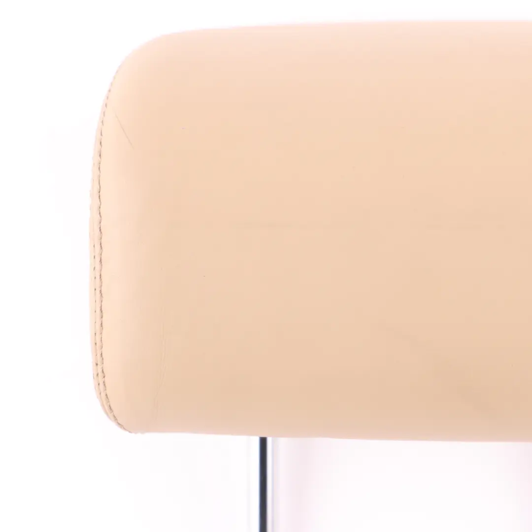 Headrest Rear Seat Middle Centre Exclusive Leather Brown to Mercedes W164 with Part number A1649701750 Mercedes W164 Headrest Rear Seat Middle Centre Exclusive Leather Brown - SKU A1649704550 - Part number A1649701750