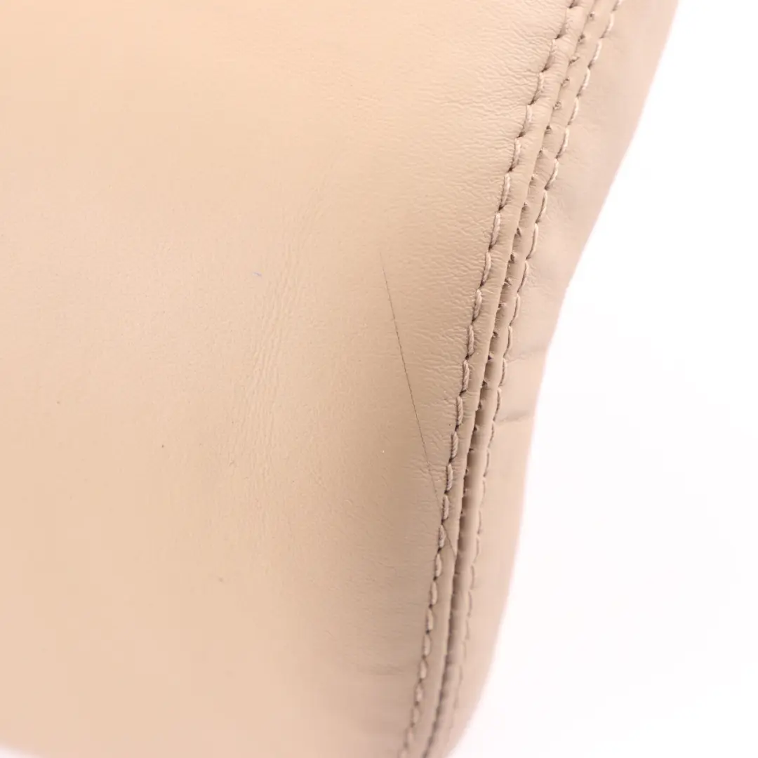 Headrest Rear Seat Middle Centre Exclusive Leather Brown to Mercedes W164 with Part number A1649701750 Mercedes W164 Headrest Rear Seat Middle Centre Exclusive Leather Brown - SKU A1649704550 - Part number A1649701750