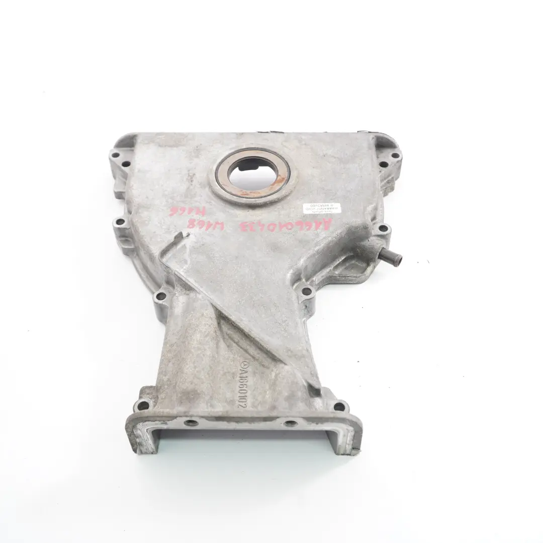 Tapa del cigüeñal Mercedes W168 M166 Caja de Sincronización Motor para con número de pieza A1660100433 Tapa del cigüeñal Mercedes W168 M166 Caja de Sincronización Motor - SKU A1660100433 - Número de pieza A1660100433