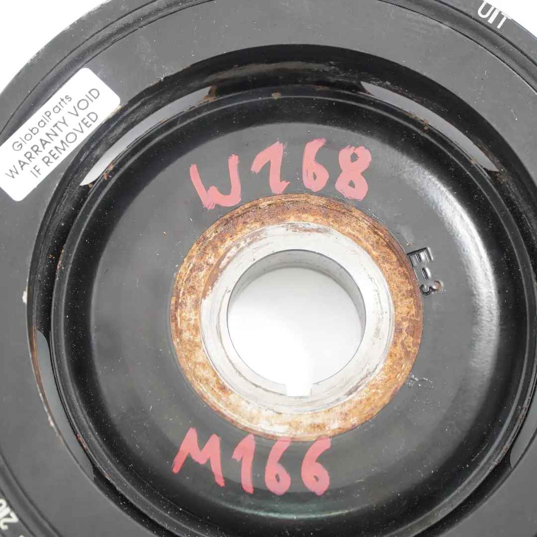 Vibration Damper Mercedes W168 M166 Engine Crankshaft Belt Pulley to with Part number A1660300303 Vibration Damper Mercedes W168 M166 Engine Crankshaft Belt Pulley - SKU A1660300303 - Part number A1660300303