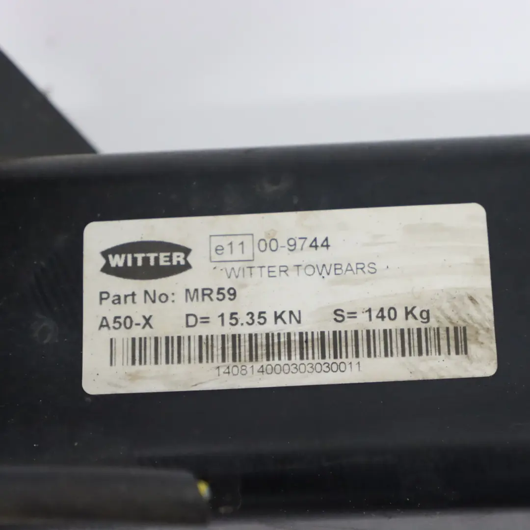 Mercedes W166 Towbar Towing Hitch Witter Rear Tow Bar Mechanism - SKU A1663100295 - Part number A1663100295