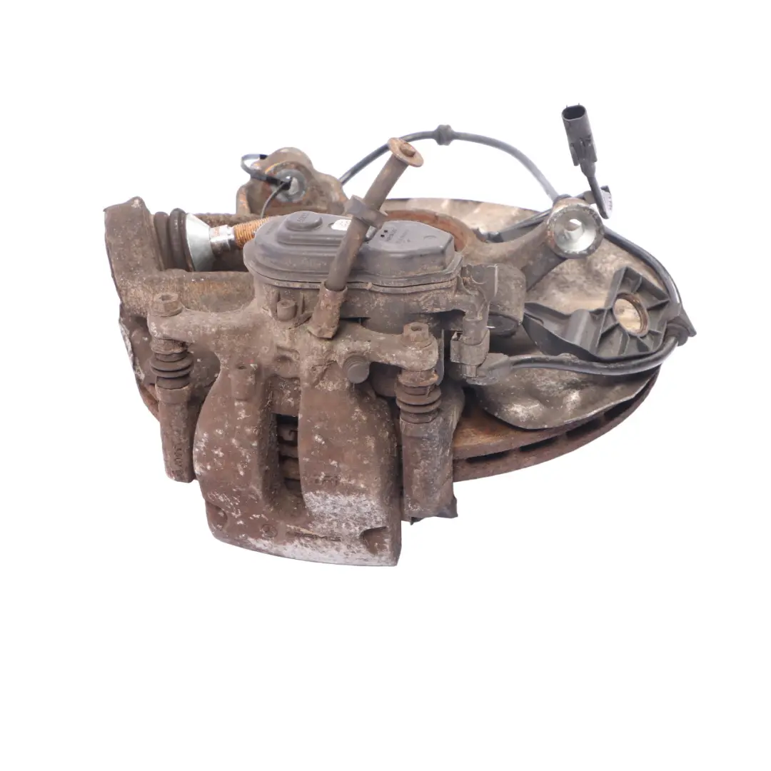 Mercedes W166 Wheel Carrier Rear Left N/S Suspension Wheel Hub Brake Disc - SKU A1663500108-1 - Part number A1663500108