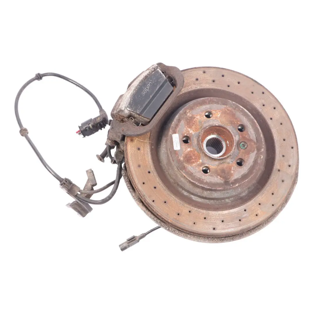 Mercedes W166 Wheel Carrier Rear Right O/S Suspension Wheel Hub Brake Disc - SKU A1663500208-1 - Part number A1663500208