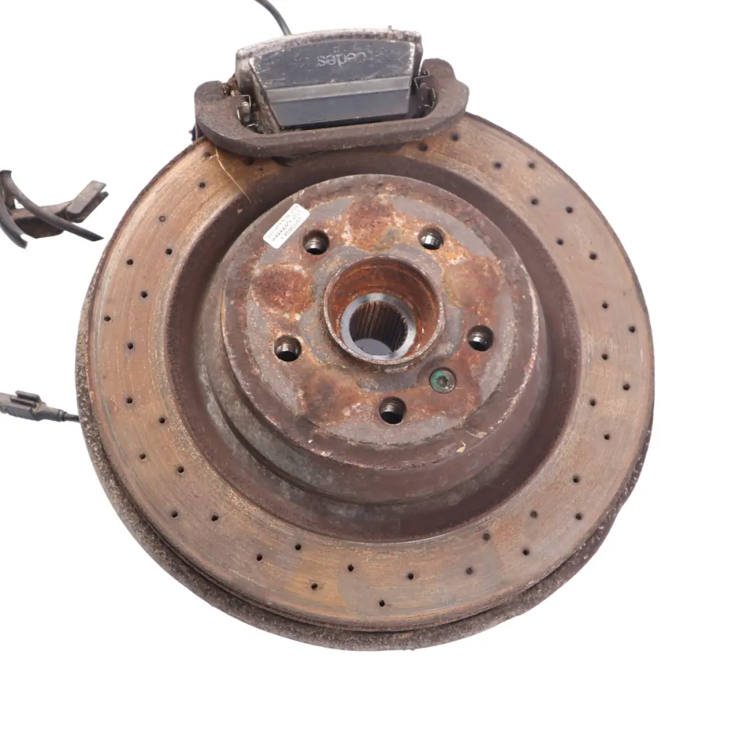 Mercedes W166 Wheel Carrier Rear Right O/S Suspension Wheel Hub Brake Disc - SKU A1663500208-1 - Part number A1663500208