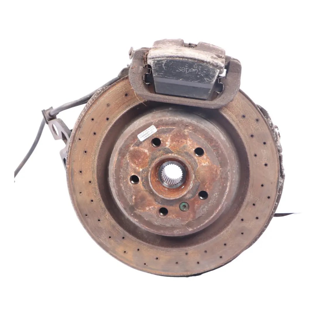 Mercedes W166 Wheel Carrier Rear Right O/S Suspension Wheel Hub Brake Disc - SKU A1663500208-1 - Part number A1663500208