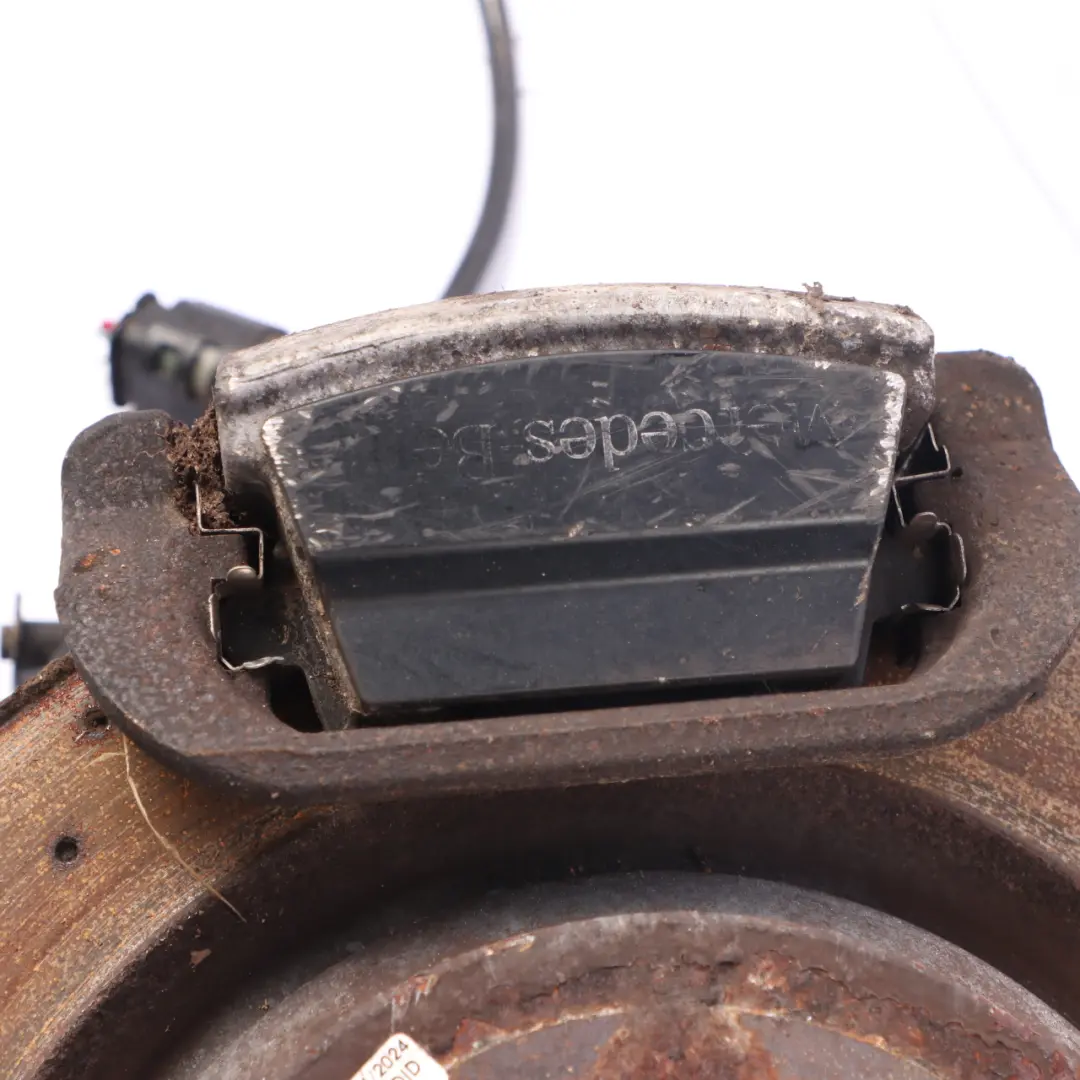 Mercedes W166 Wheel Carrier Rear Right O/S Suspension Wheel Hub Brake Disc - SKU A1663500208-1 - Part number A1663500208