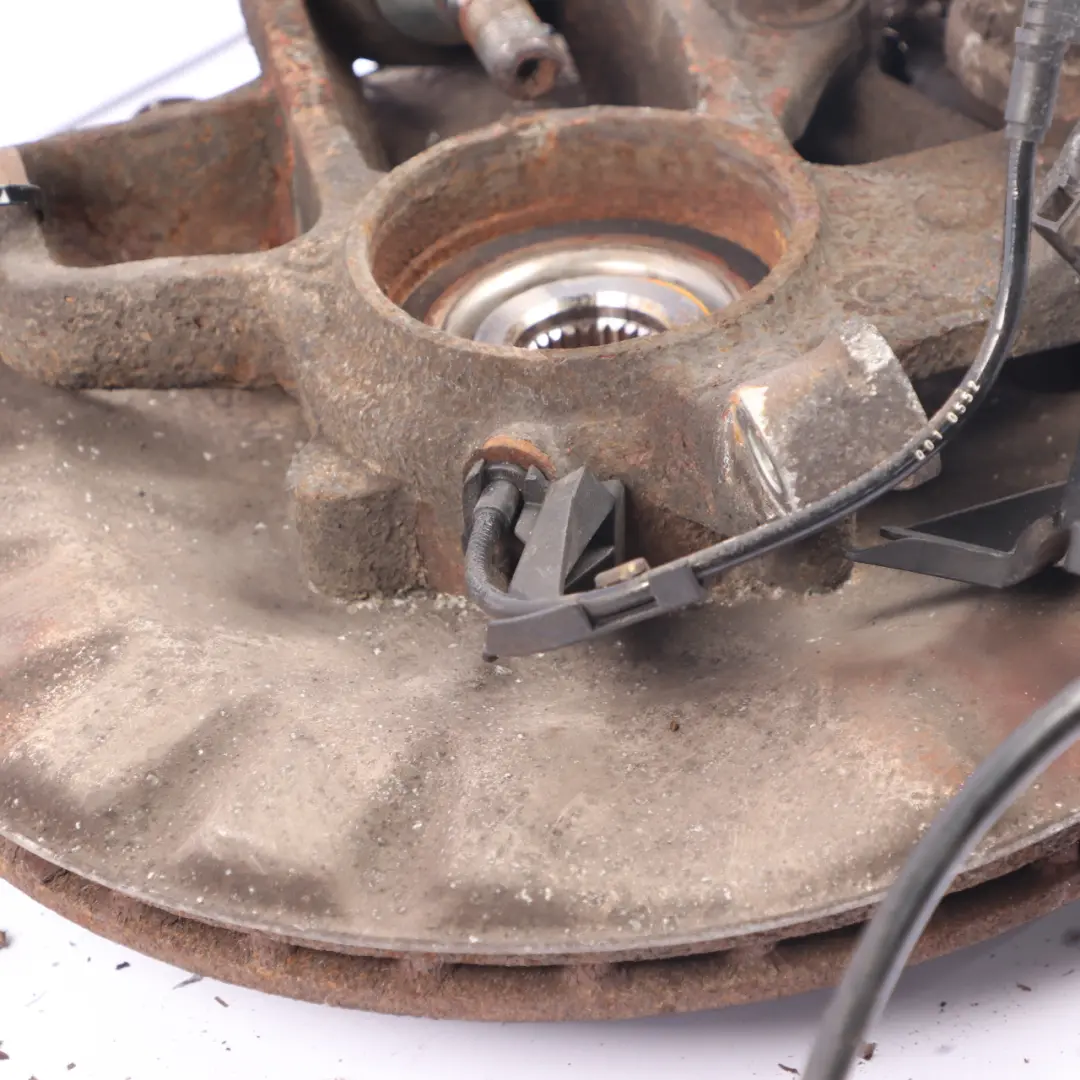 Mercedes W166 Wheel Carrier Rear Right O/S Suspension Wheel Hub Brake Disc - SKU A1663500208-1 - Part number A1663500208