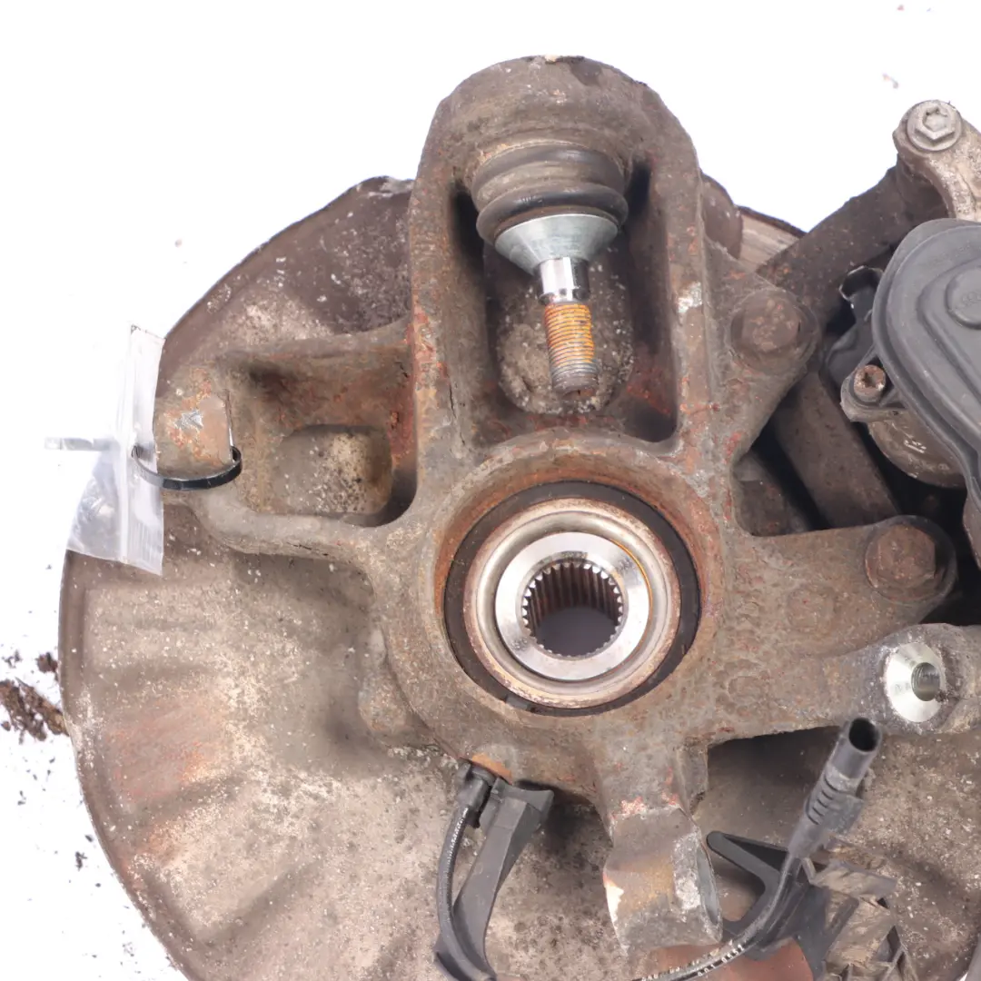 Mercedes W166 Wheel Carrier Rear Right O/S Suspension Wheel Hub Brake Disc - SKU A1663500208-1 - Part number A1663500208