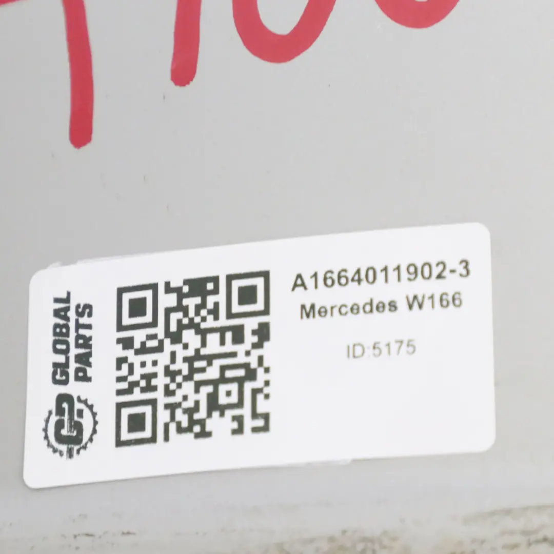 Alloy Wheel Rim 19" ET:59 8.5J to Mercedes ML W166 AMG Silver with Part number A1664011902 Mercedes ML W166 AMG Silver Alloy Wheel Rim 19" ET:59 8.5J - SKU A1664011902-3 - Part number A1664011902