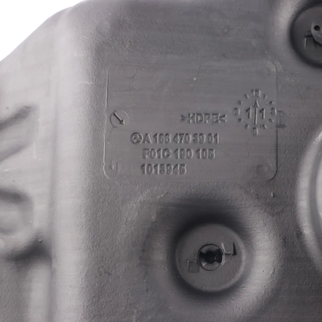 AdBlue Additive Tank Fluid Reservoir A1664703901 to Mercedes W166 Diesel Engine with Part number A1664707201 Mercedes W166 Diesel Engine AdBlue Additive Tank Fluid Reservoir A1664703901 - SKU A1664707201 - Part number A1664707201