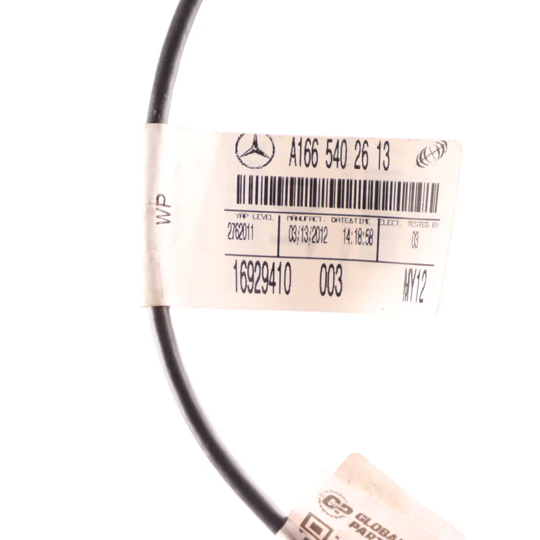 Cableado Sala Arnés Cable Pantalla Display Mercedes W166 - SKU A1665402613 - Número de pieza A1665402613