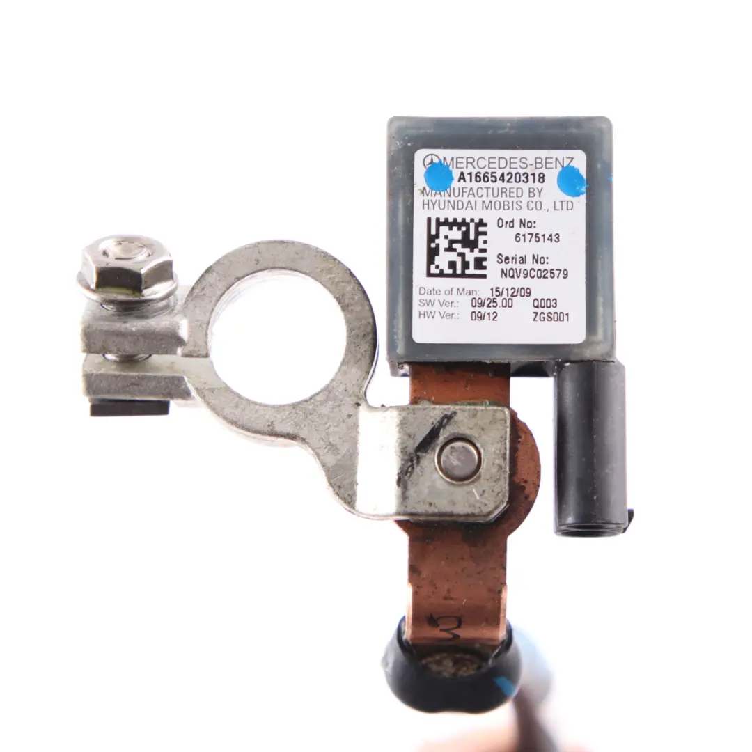 Klema Minus Minusowa Akumulatora do Mercedes W169 W211 o numerze A1665420318 Mercedes W169 W211 Klema Minus Minusowa Akumulatora - SKU A1665420318 - Numer Części A1665420318