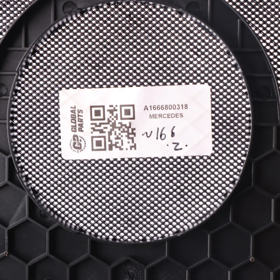 Front Dash Speaker Cover to Mercedes W166 with Part number A1666800318 Mercedes W166 Front Dash Speaker Cover - SKU A1666800318 - Part number A1666800318