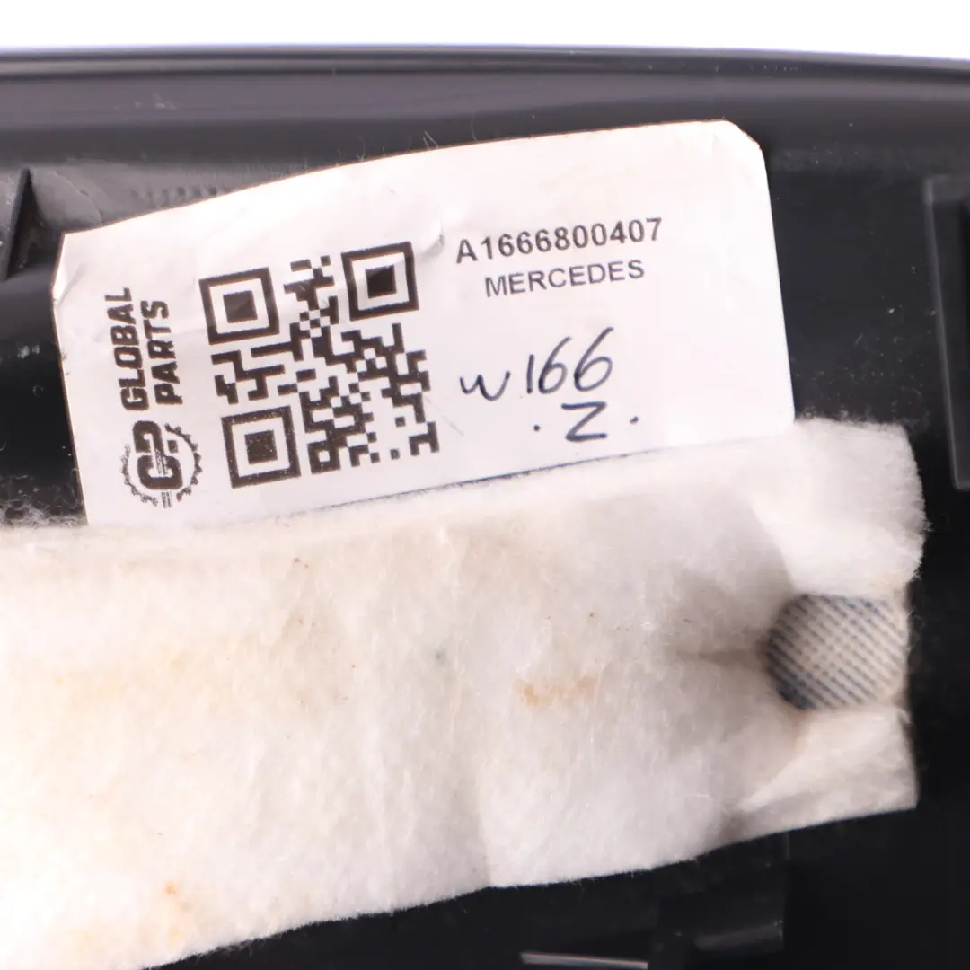 Mercedes W166 Dashboard Right O/S Side Dash Trim Coating - SKU A1666800407 - Part number A1666800407