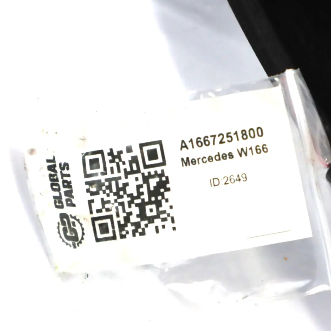 Mercedes ML W166 Window Guide Front Right O/S Door Seal Guide Rail - SKU A1667251800 - Part number A1667251800