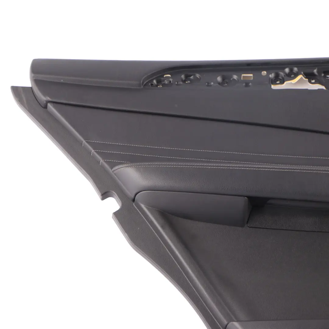 Door Card Panel Rear Left N/S Black Microfibre A1667200170 to Mercedes W166 with Part number A1667300170 Mercedes W166 Door Card Panel Rear Left N/S Black Microfibre A1667200170 - SKU A1667300170 - Part number A1667300170