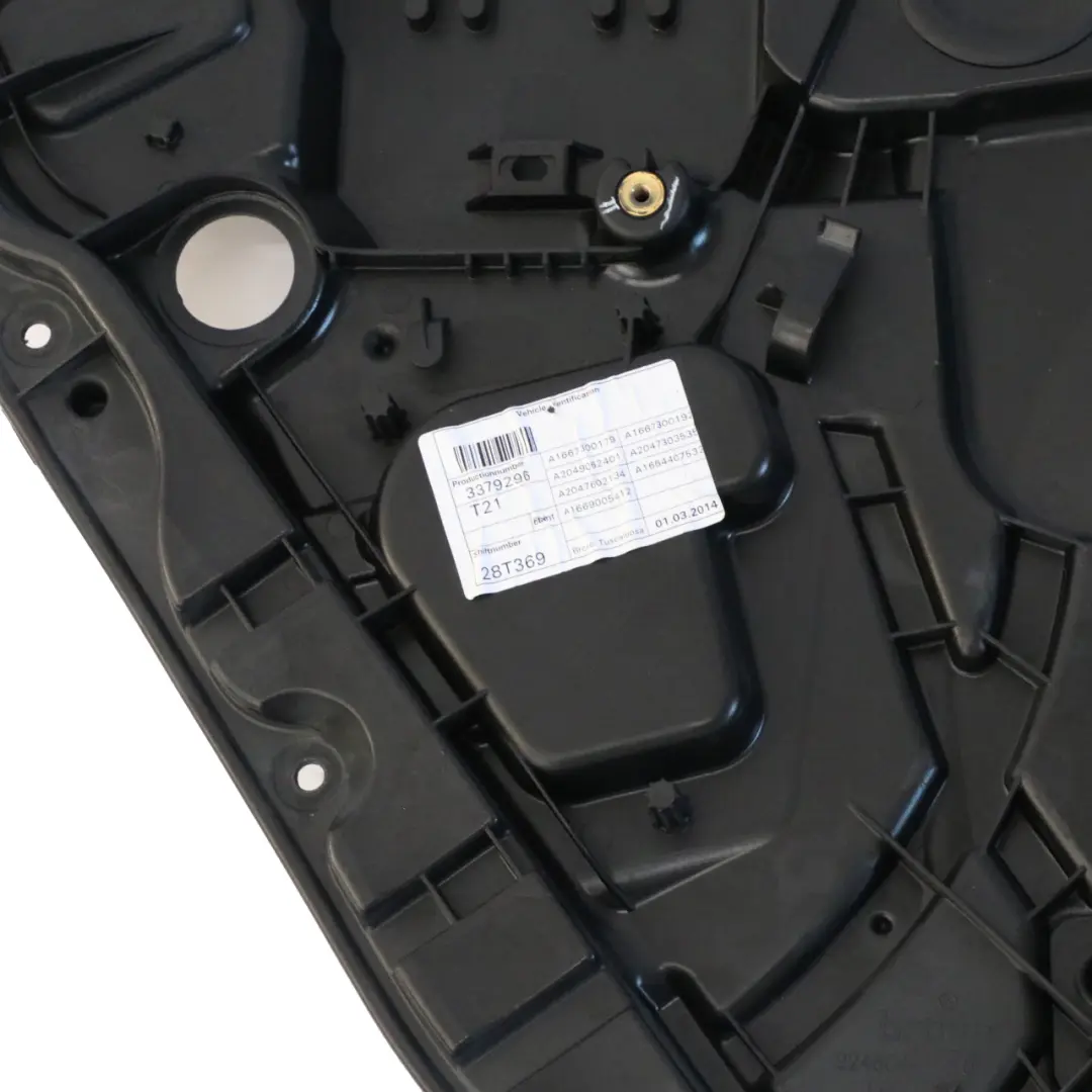 Mercedes ML W166 Window Lifter Regulator Rear Left N/S Door Card Panel - SKU A1667300179 - Part number A1667300179