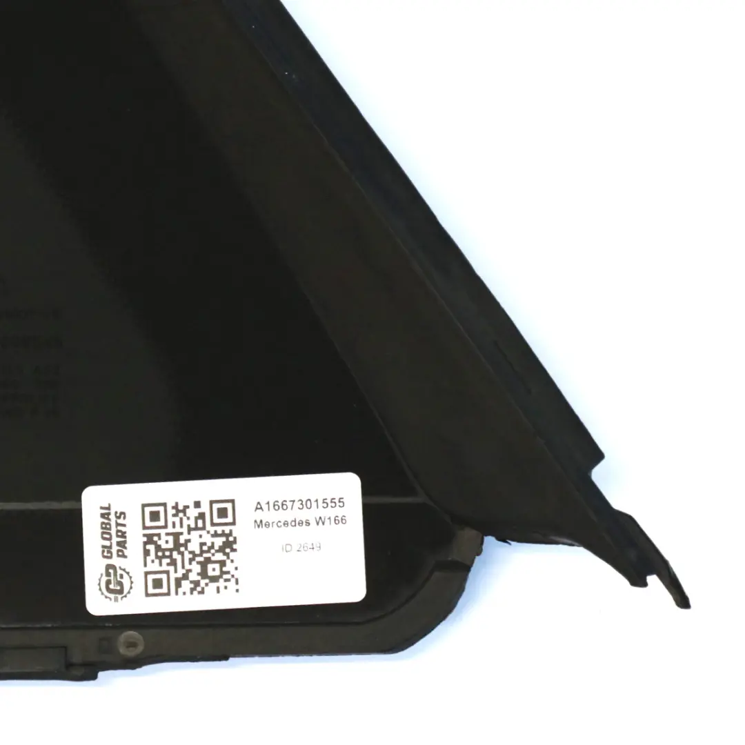 Window Rear Left N/S Quarter Glass Tinted AS3 to Mercedes ML W166 with Part number A1667301555 Mercedes ML W166 Window Rear Left N/S Quarter Glass Tinted AS3 - SKU A1667301555 - Part number A1667301555