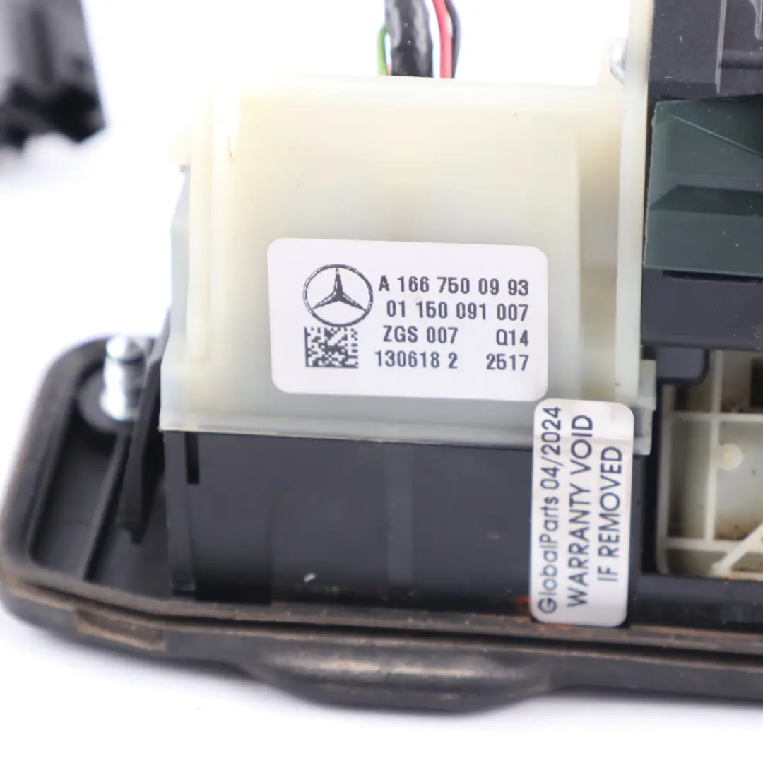 Mercedes W447 Tailgate Handle Camera Release Outer Rear View - SKU A1667500993 - Part number A1667500993
